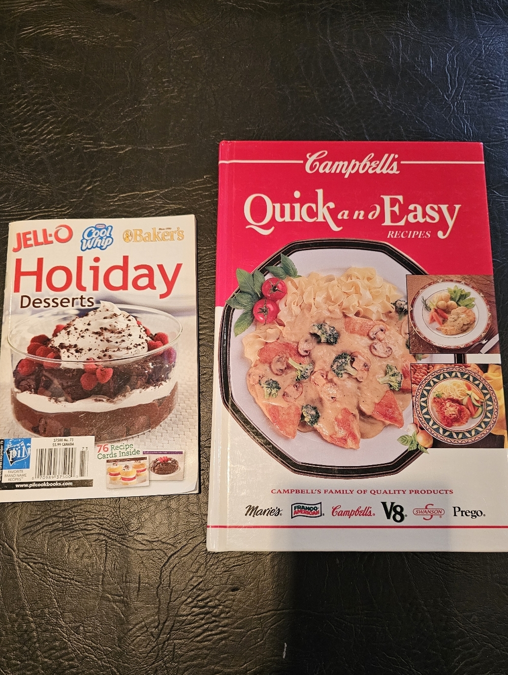 2/25$ Campbell's Quick and Easy Recipes Cookbook And JELLO Desserts